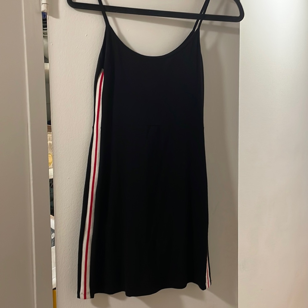 Brandy Melville Black Cotton Jersey Dress